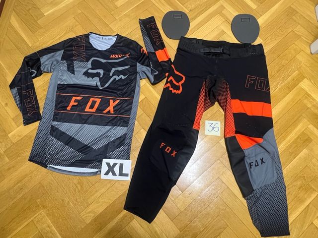 Conjunto Motocross Fox XL/ Pantalón Talla 36.NUEVO