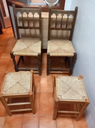 Mesa de cocina extensible madera