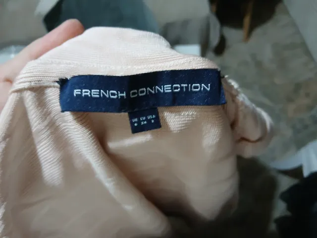 Vestido Beige Talla XS