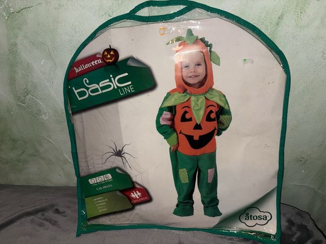 Disfraz Calabaza Bebé Atosa Talla 12-24Meses