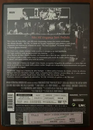DVD "Sin City - A Cidade do Pecado"