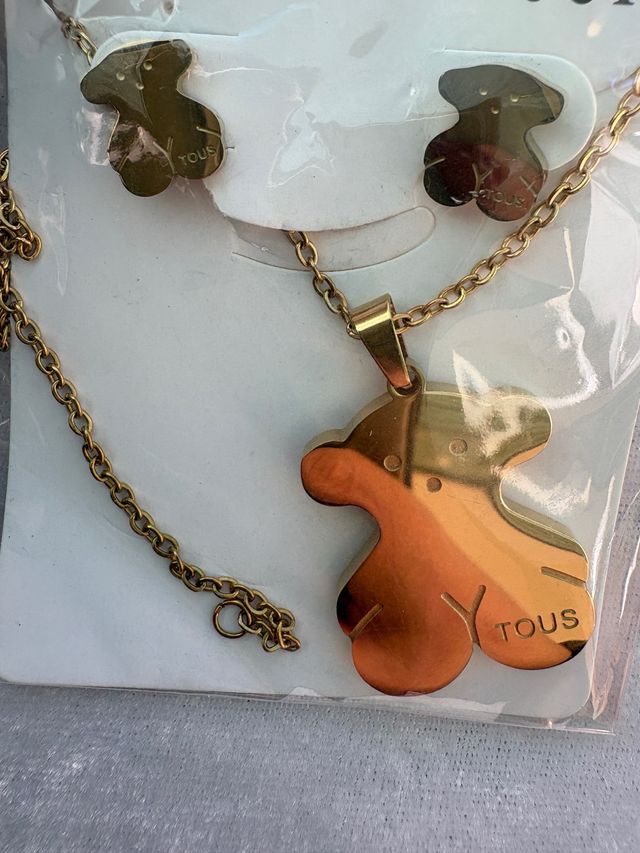 Conjunto Tous Oso Dorado