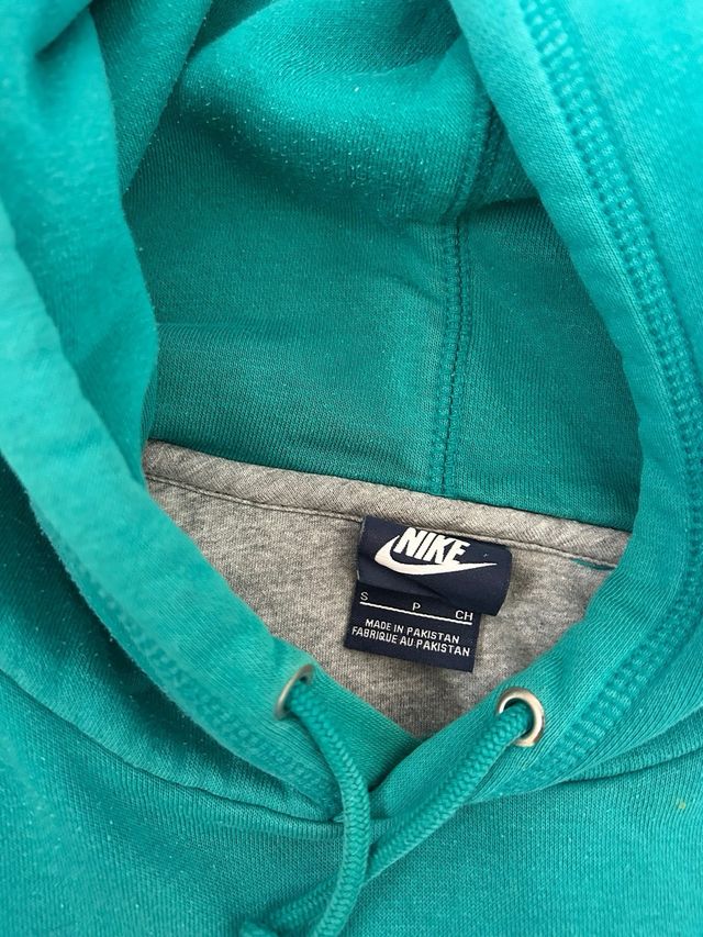 Sudadera Nike Juvenil Verde Azulado