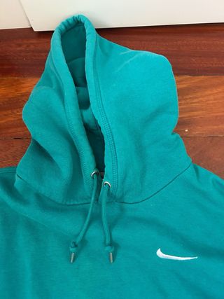 Sudadera Nike Juvenil Verde Azulado