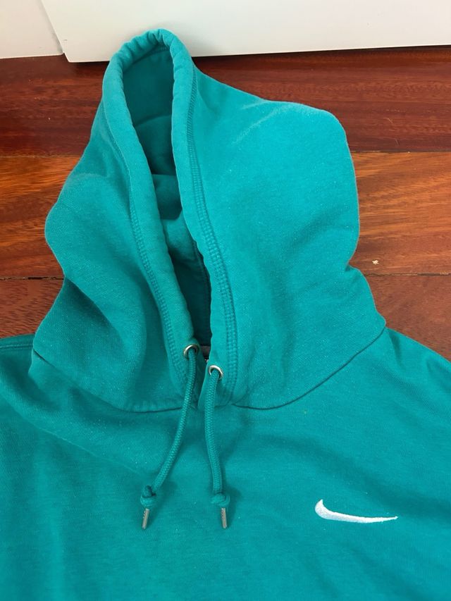 Sudadera Nike Juvenil Verde Azulado