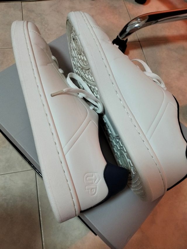 Zapatillas deportivas hombre blancas