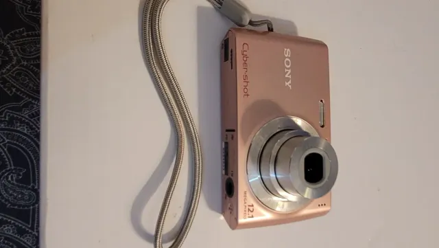 Cámara Sony SteadyShot DSC-W510 Rosa