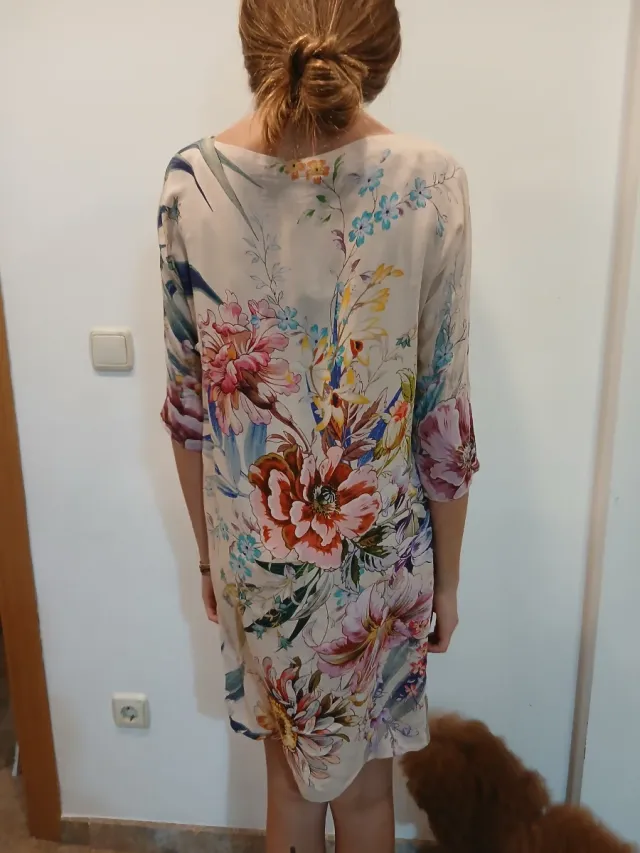 Vestido estampado floral