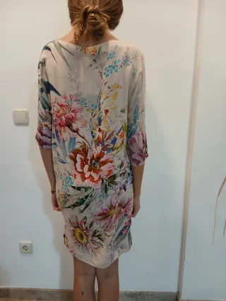 Vestido estampado floral