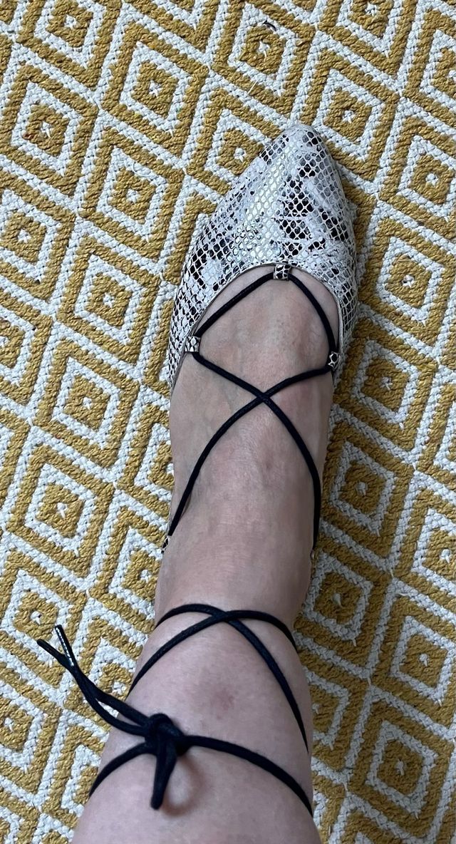 Zapatos planos piel Sandra Fontán