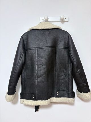 Chaqueta borrego Mango Talla S