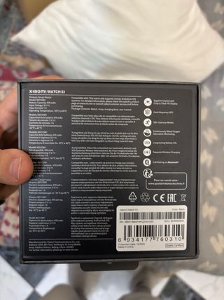 Reloj Xiaomi S1 Negro