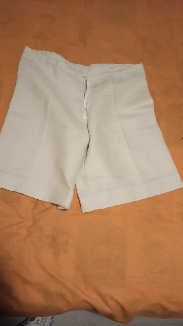 Pantalón saragüell adulto beige NUEVO