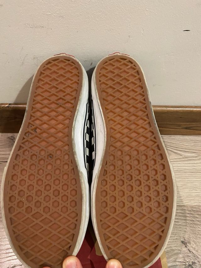 Zapatillas Vans Checkerboard Negras