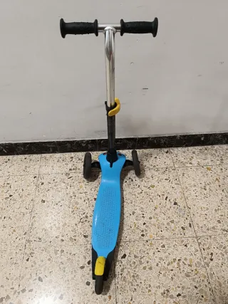 Patinete infantil 3 ruedas azul