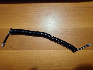 Cavo a spirale elastica RJ10/RJ9/RJ22 (4P4C)