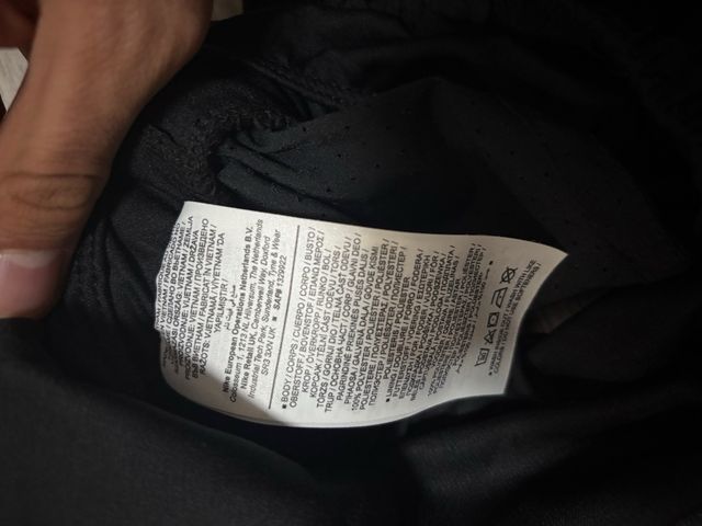 Pantalón corto Nike running negro