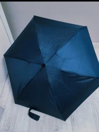 Paraguas plegable mini Parfois azul