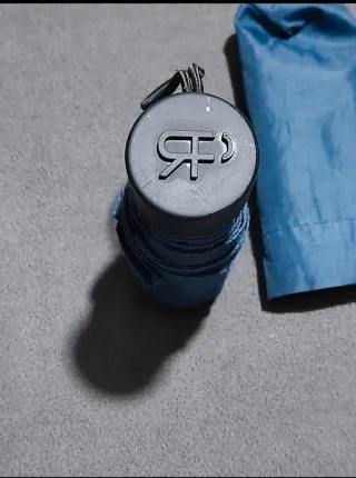 Paraguas plegable mini Parfois azul