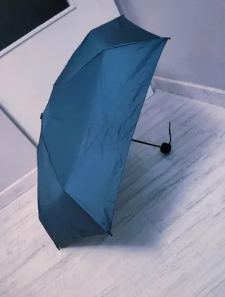 Paraguas plegable mini Parfois azul