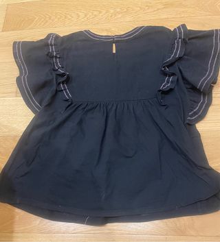 Blusa Bimba y Lola Negra Talla M