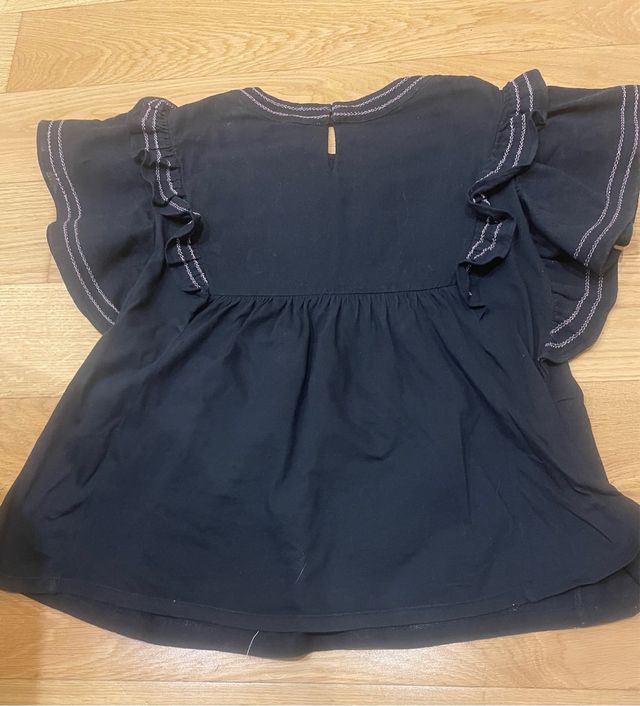 Blusa Bimba y Lola Negra Talla M