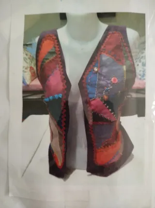 Kit Chaleco Patchwork