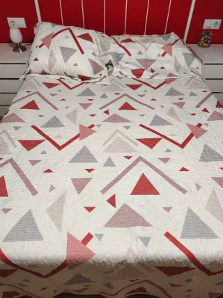 Colcha bouti 135 cm geométrica