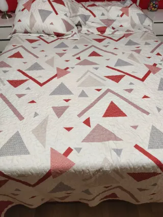 Colcha bouti 135 cm geométrica