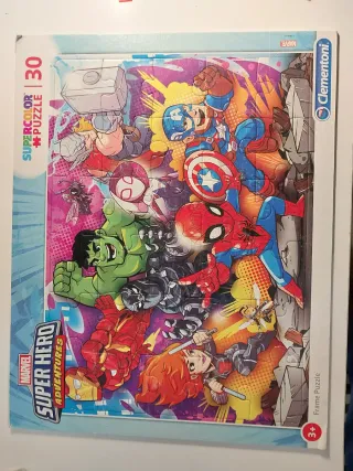 Puzzle Clementoni Super Héroes 30 piezas