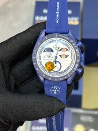 Omega x Swatch Speedmaster Azul