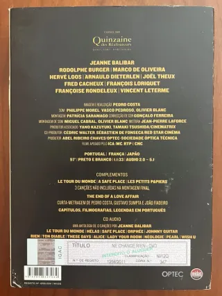 "Ne Change Rien" - Edição de Colecionador