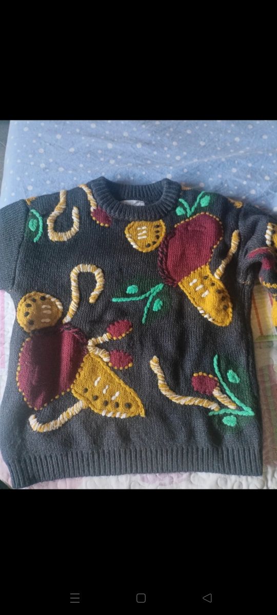 Jersey punto niña Zara