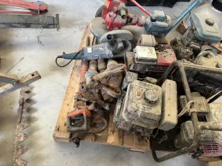 Lote maquinaria industrial y montacargas