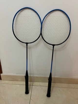 2 Raquetas de Bádminton Azules