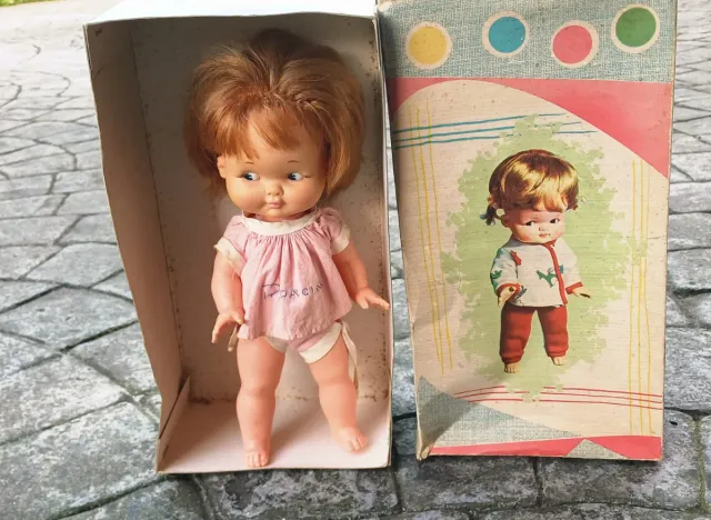 Bambola Rapaciña Vintage con Scatola Originale