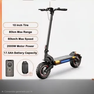Patinete Eléctrico Dual Motor 2000W