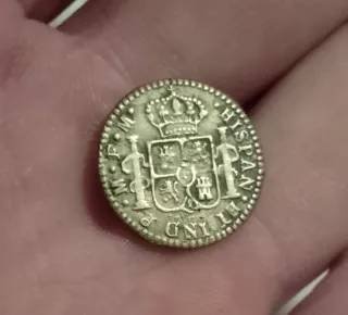 Botón Militar Español Antiguo