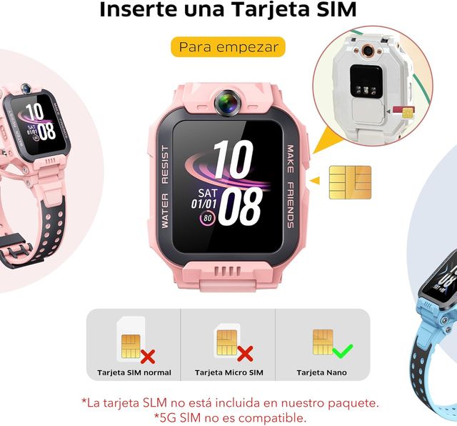 Orologio Smart imoo Z7 per bambino/bambina (Blu)