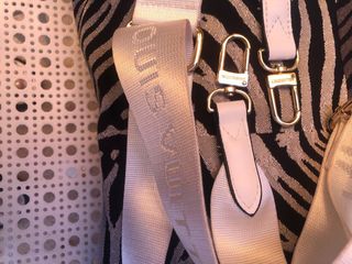 Correa bandolera para bolso  Louis Vuitton blanca