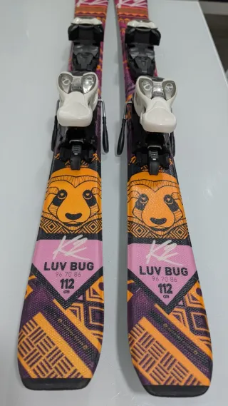Esquís K2 Luv Bug 112 cm niño reestreno