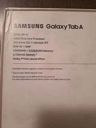 Samsung Tab A