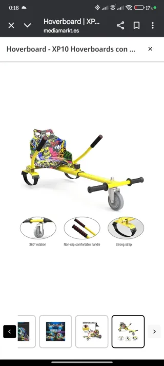 Hoverboard e-slide graffiti