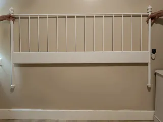 Cabecero forja Ikea Blanco para colchón 150cm