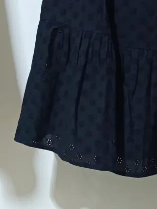 Conjunto top y falda EseOese negro