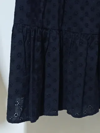 Conjunto top y falda EseOese negro