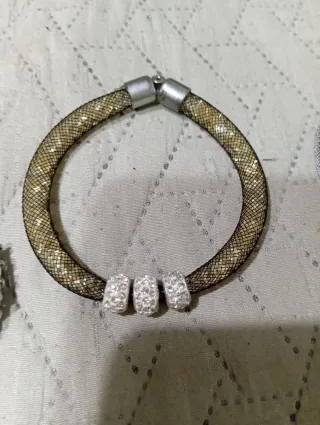 Lote 6 pulseras bisutería