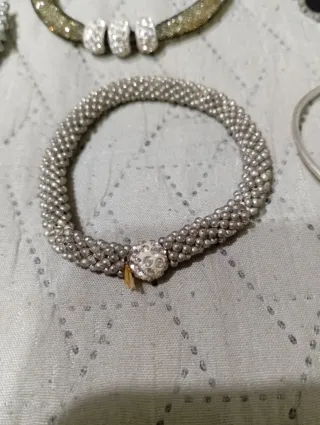 Lote 6 pulseras bisutería