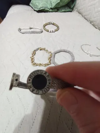 Lote 6 pulseras bisutería