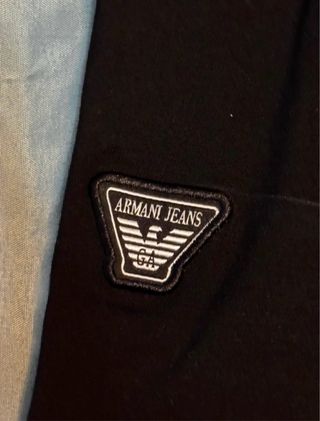 Polo Armani nero